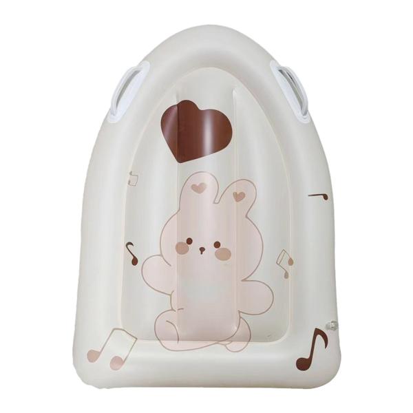 子供用インフレータブルサーフボード 休暇用 スイミングプール 水遊び ウサギ