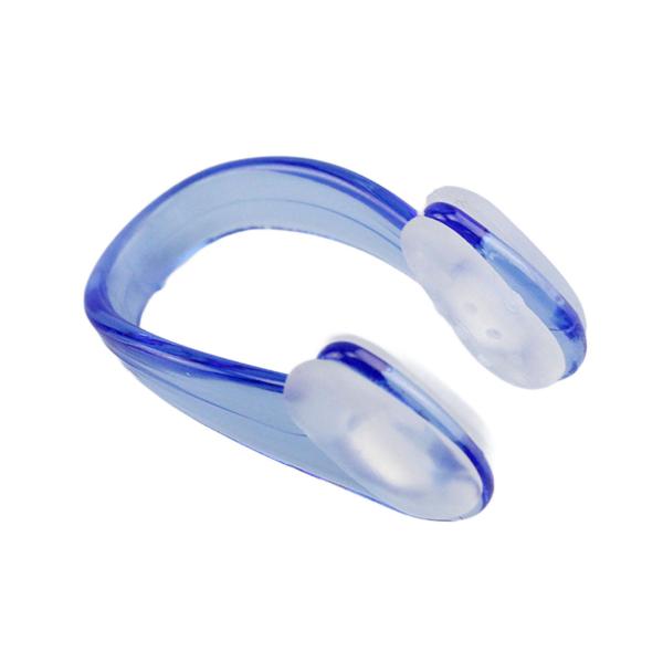 水泳用ノーズ プラグインノーズ 防水 水泳練習 ダイビング初心者用 ブルー