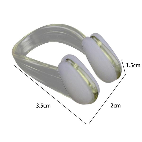 スイミングノーズ プラグインノーズ 防水 水泳練習 ダイビング初心者用 ゴールド