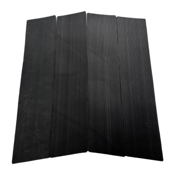 サーフボードトラクションパッド4個、サーフボードデッキトラクションパッドEVAノンスリップデッキグリップパッド、ロングボードスキムボードデッキアクセサ