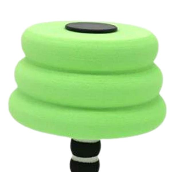 水中エクササイズ ダンベル アクセサリー 水泳用バーベル 器具 ウォーターダンベル グリーン