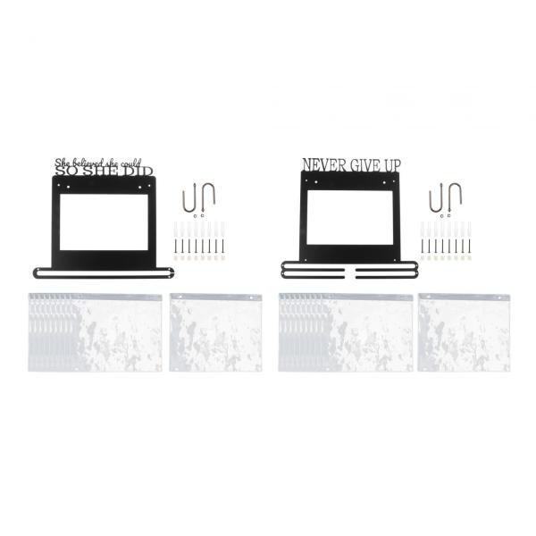 メダルハンガー シェルフ 表彰ホルダー レースメダル用メダルホルダー ランニングメダル SHE DID