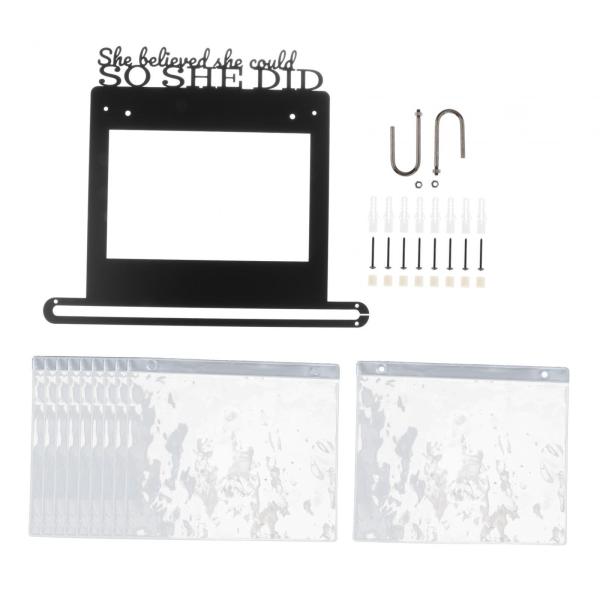 メダルハンガー シェルフ 表彰ホルダー レースメダル用メダルホルダー ランニングメダル SHE DID