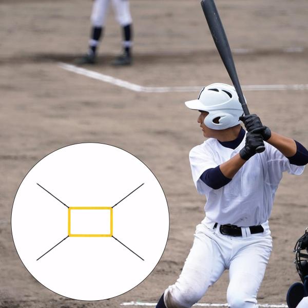 野球ターゲットトレーニングネット スポーツネット ポータブル 丈夫 ソフトボール ピッチングネット イエロー