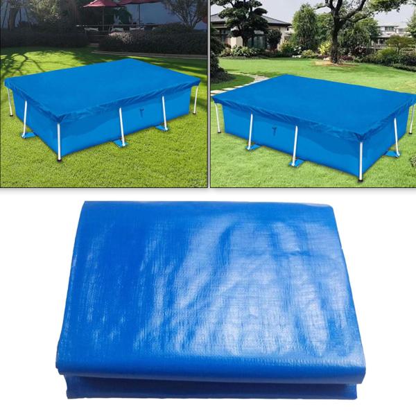 プールカバー布 ガーデン折りたたみ式 スイミングプール用品 インフレータブルプールカバー 260cmx170cm