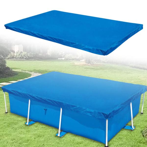 プールカバー布 ガーデン折りたたみ式 スイミングプール用品 インフレータブルプールカバー 260cmx170cm