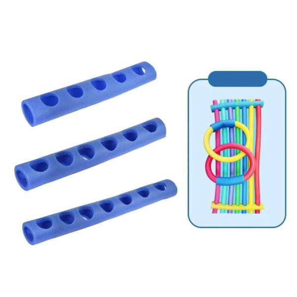 プールヌードル DIY ビルディング 組み立て フロートロッド フロートコネクタ フォーム スイムヌードル 5穴