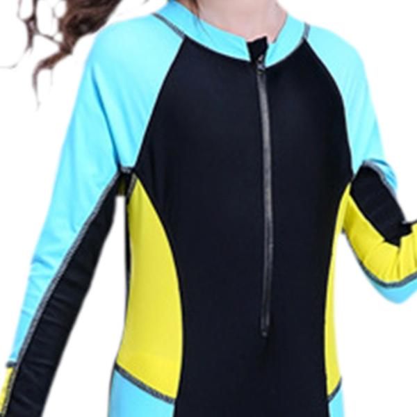 キッズウェットスーツ ビーチウェア 全身日焼け防止サンスーツ 子供用水着 4XL