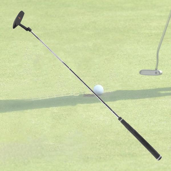 ゴルフパター メンズパター 右利き用 背景グリップ ゴルフヘッドカバー ゴルフパッティングクラブ ゴルフマレットパター 旅行用 屋内用