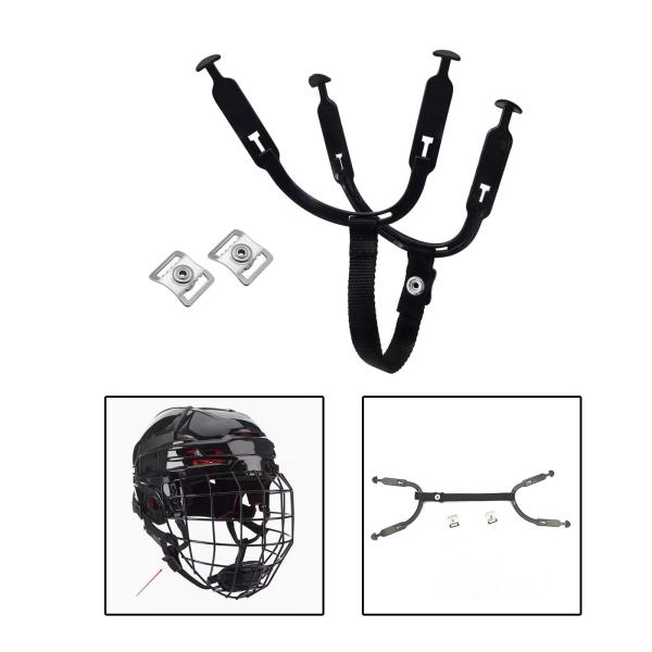 ホッケーヘルメットチンストラップホッケー耳ベルトループイヤースリングアクセサリー機器用品交換修理ツール