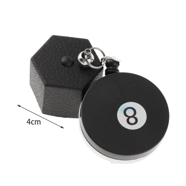 プールキューチョークホルダー 引き込み式ツール チョークキャリア ゲーム スヌーカー スポーツ 六角形