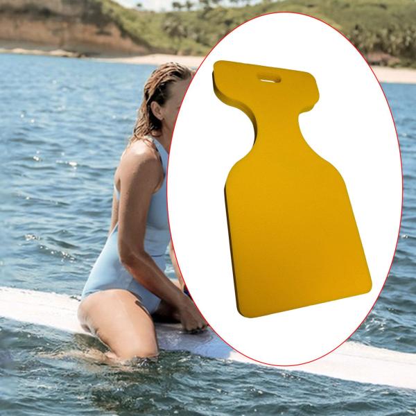 ウォーターサドルフロート 大人用 スイミングフロートシート 夏用 プールパーティー用 イエロー