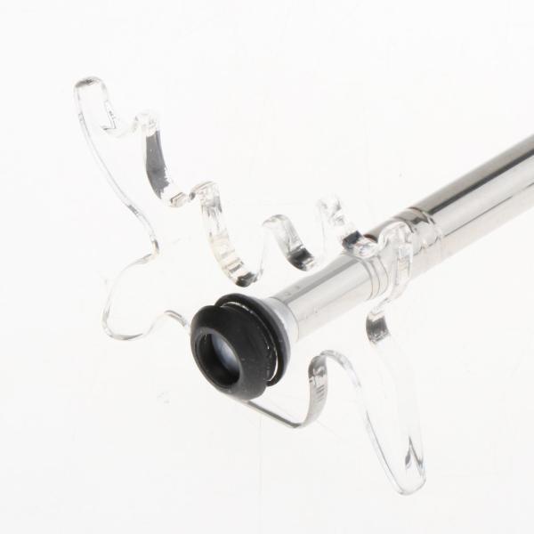 伸縮式ビリヤードキュースティックブリッジ ポータブル プールテーブル練習用 家庭用 10.1x7cm ヘッド