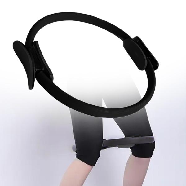 ピラティス リング サークル ホーム ピラティス 器具 女性用 トレーニング ピラティス サークル ブラック
