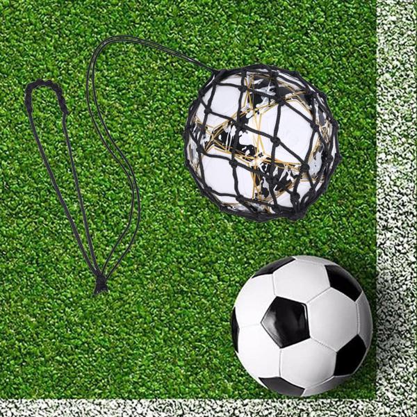 フットボール キック トレーナー 調節可能 男の子用 フットボール スキル サッカー ボール ネット キッカー ブラック