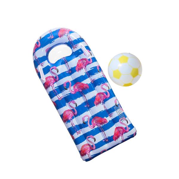 インフレータブルサーフボードおもちゃ スイミングプール ビーチアクティビティ用 膨らませたボード ファイヤーバード