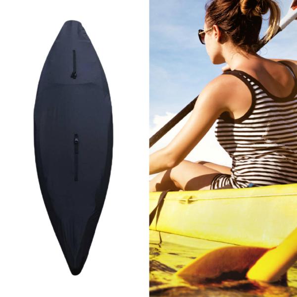 カヤックカバー オックスフォード布 ユニバーサル ポータブル 日焼け防止 マリンボートカバー M