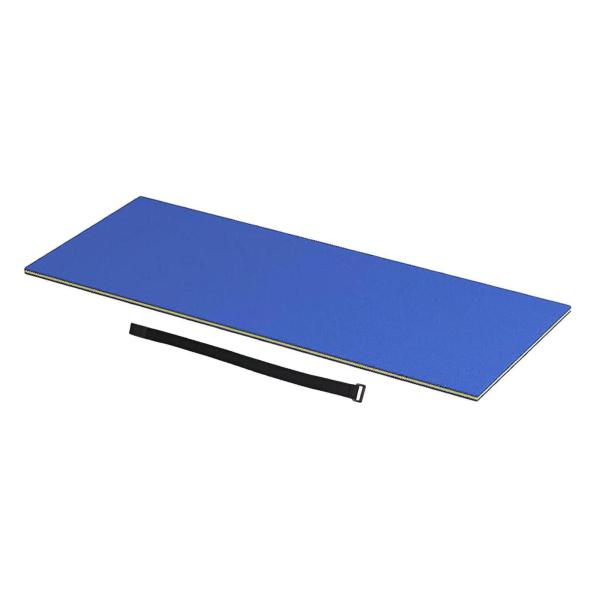 水フローティングマット プールフロート いかだ遊び フロートマット ベッド ボート用 屋外 ビーチ ブルー 110x40x3.3cm