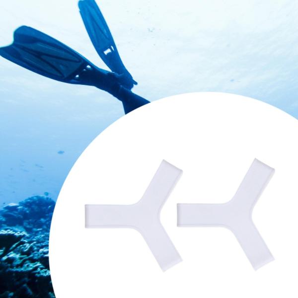 ダイビングフィンキーパーグリッパー 2個 スピアフィッシング サーフィン シュノーケリングに快適 XS ホワイト