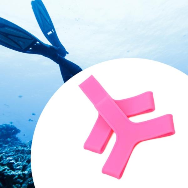 ダイビングフィンキーパーグリッパー 2個 スピアフィッシング サーフィン シュノーケリングに快適 XS ローズレッド