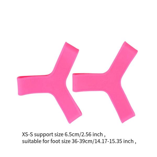 ダイビングフィンキーパーグリッパー 2個 スピアフィッシング サーフィン シュノーケリングに快適 XS ローズレッド