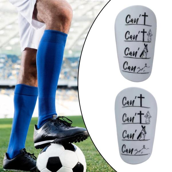 ミニサッカーすね当て 耐衝撃 快適 ポータブル すね保護 S 2個