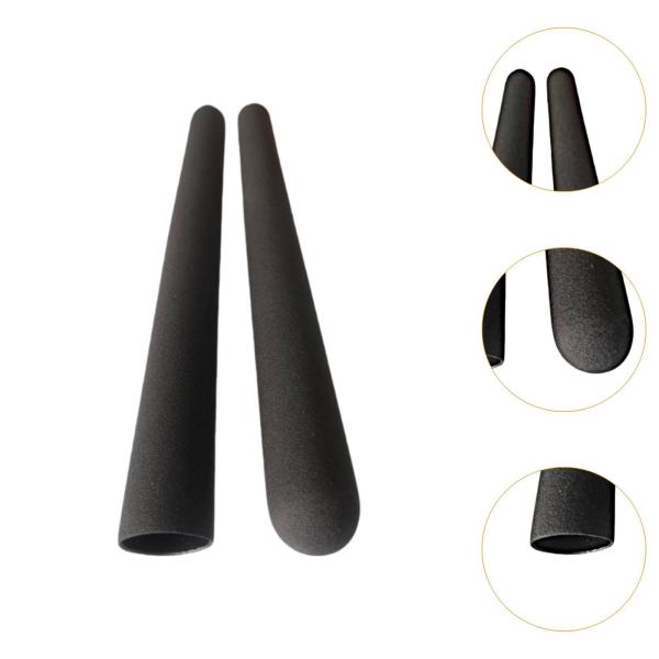 フィットネススリーブアダプターハンドルグリップチューブ PVC 屋外屋内バースリーブ 内側 30mm L300mm 2個