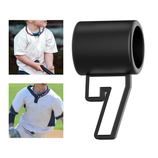 野球番号ネックレス パーティー フットボール ソフトボール デジタルペンダント 番号 7