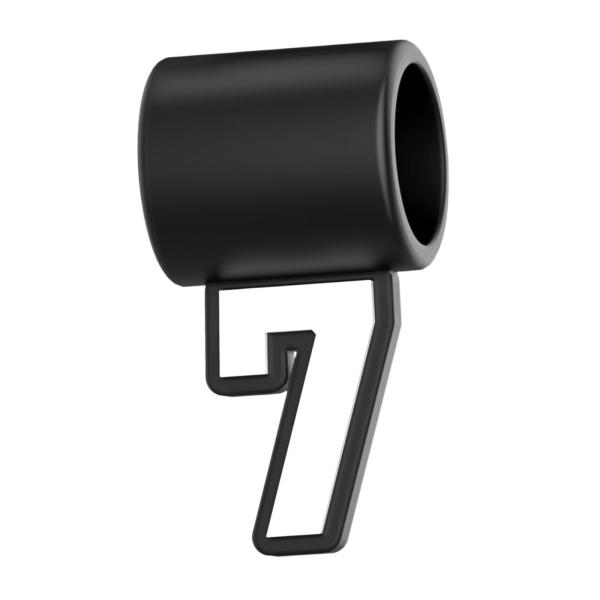 野球番号ネックレス パーティー フットボール ソフトボール デジタルペンダント 番号 7