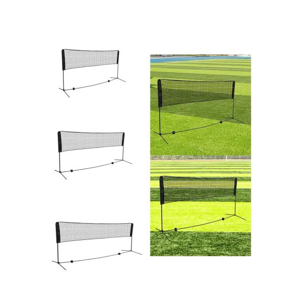 バドミントンネット 高さ調節可能 大人用 ピックルボールネット ゲーム ビーチ スポーツ用 300cm