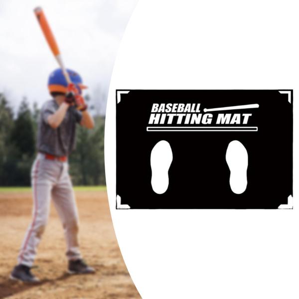 野球バッティングマット 屋内練習パッド ピッチングトレーニング グリーン バッティング 80x120cm