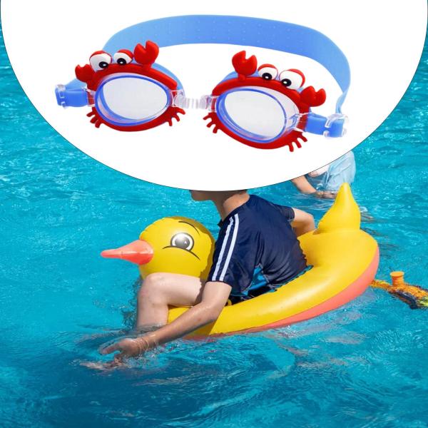 子供用水泳ゴーグル 水泳用アイウェア ポータブルギフト 漫画水泳ゴーグル 水泳用メガネ ウォータースポーツの遊び用 夏のパーティーの記念品