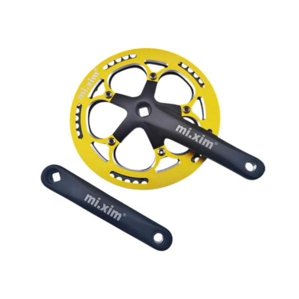 Amazon | litepro自転車クランクセット自転車一体型中空クランク