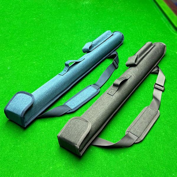 プールキューケース スポンジパッド 防水プロテクター ポータブルカバー 収納バッグ グレー