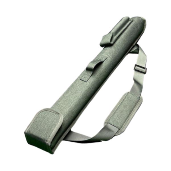 プールキューケース スポンジパッド 防水プロテクター ポータブルカバー 収納バッグ グレー