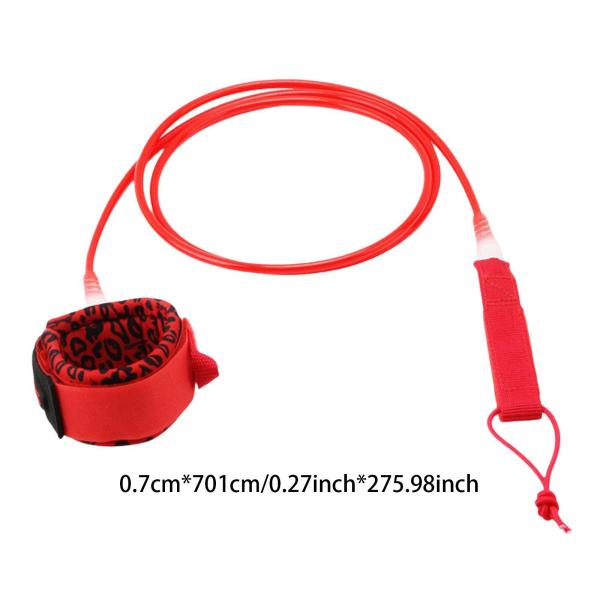 サーフボードリーシュ パドルボードリーシュ 伸縮性サーフィンリーシュロープ 子供 大人用 12フィート