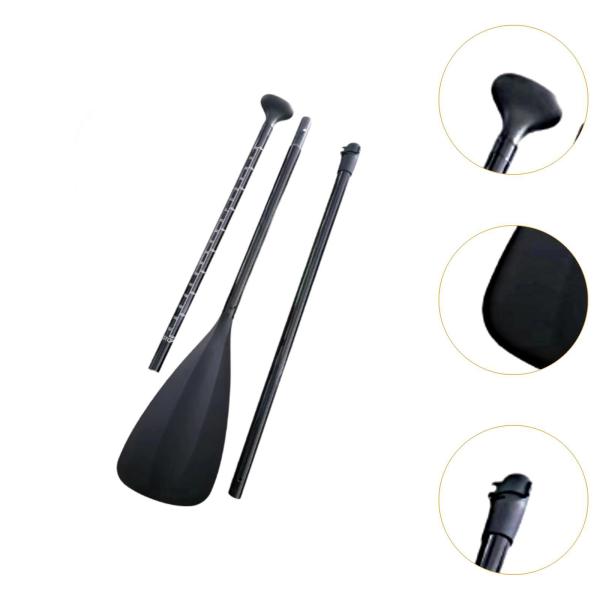 カヤックパドル 3セクション 取り外し可能なパドル ボーディング 実用的 スタンドアップパドル テクスチャなし