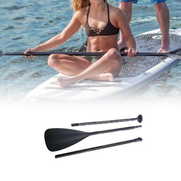 カヤックパドル 3セクション 取り外し可能なパドル ボーディング 実用的 スタンドアップパドル テクスチャなし