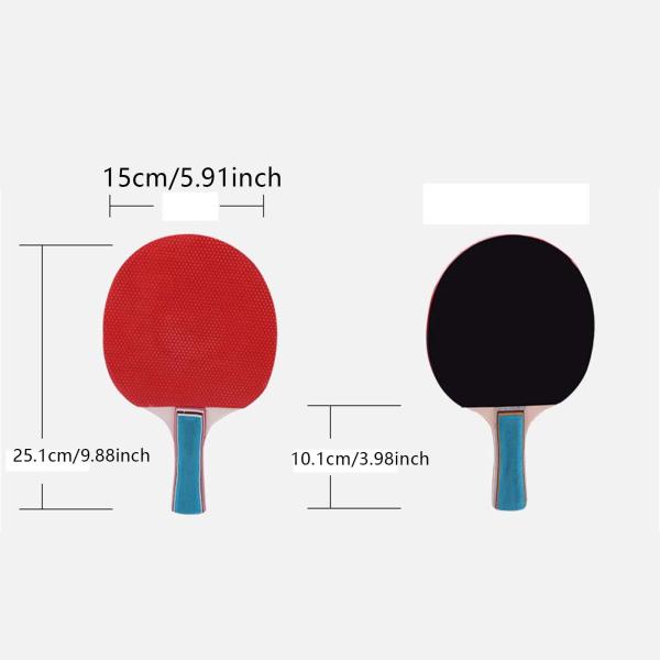 卓球ラケット ピンポンパドル 実用的な人間工学に基づいたハンドル ジム愛好家のトレーニング スポーツ練習用プロ仕様