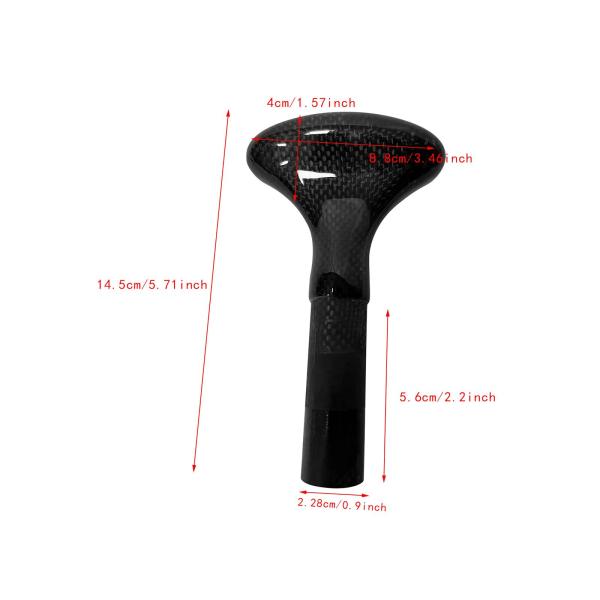 T パドルハンドル カヤック パドルハンドル アップグレード 交換用パドル 交換用ハンドル 簡単に取り付けられるカヌー パドル ハンドル グリップ