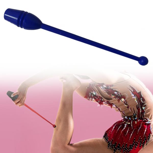 体操スティック 多機能ダンス小道具 13.8インチ 女の子用 ステージパフォーマンス用 ブルー