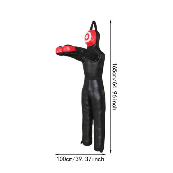 グラップリングダミー 未充填 ユース 空手 柔道 トレーニング器具 パンチングダミー 165cm