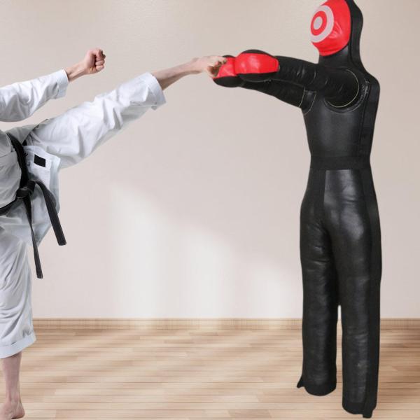 グラップリングダミー 未充填 ユース 空手 柔道 トレーニング器具 パンチングダミー 165cm