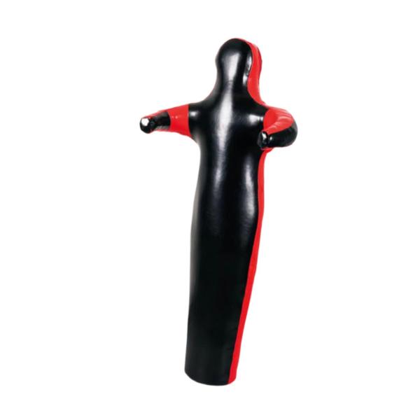 MMA グラップリングダミー レスリングダミー、未充填パンチングダミー 柔術ダミー 練習用柔道ダミーバッグ、ブラジリアン柔術用 , ブラック 150c