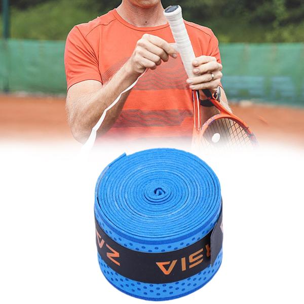 ラケットグリップテープ 滑り止めハンドルテープ ラケットボール 釣り竿 ピックルボール用 ブルー