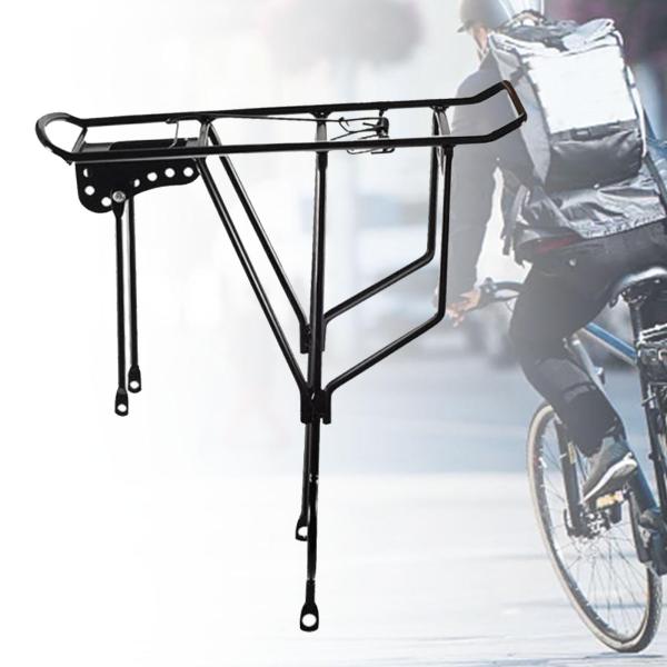 リア自転車ラック 自転車カーゴラック 簡単に取り付けられる棚キャリアラック パニエラック アウトドア マウンテン ロードバイク用