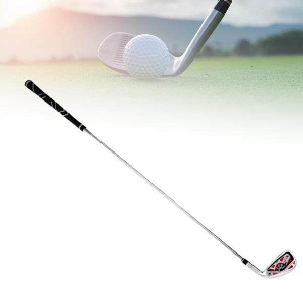 ゴルフアイアン メンズ レディース レギュラーフレックス 初心者 亜鉛合金ヘッド 練習用クラブ レッド