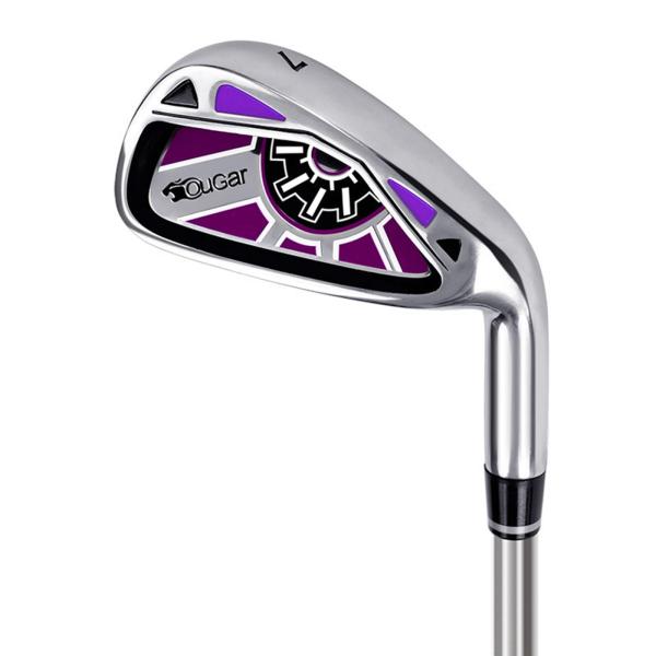 ゴルフアイアン メンズ レディース レギュラーフレックス 初心者 亜鉛合金ヘッド 練習用クラブ 