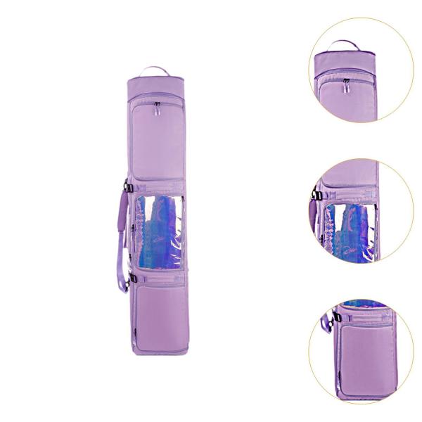 スノーボードバッグ キャスター付き 大人用 スキーバッグ アウトドア スキー スノーボード用 パープル