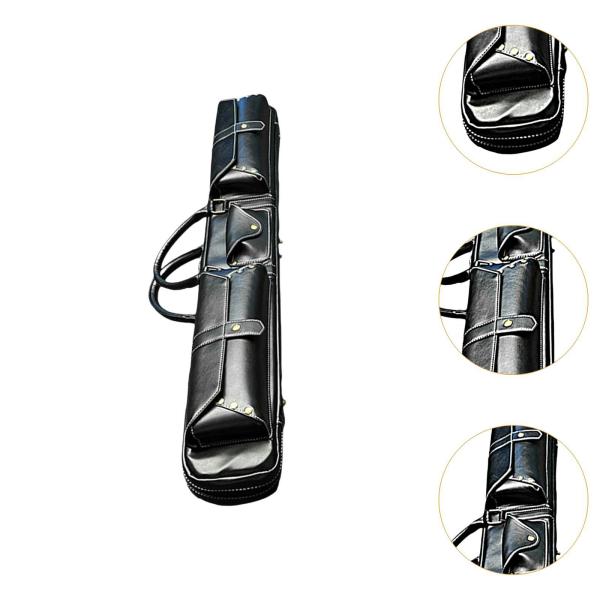 ビリヤード プールキューケース スヌーカー ビリヤードキューケース スヌーカーキュー収納ポーチ ブラック